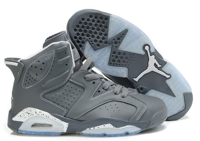New Packaging Air Jordan 6 (VI) Retro Grey White Fast Shipping